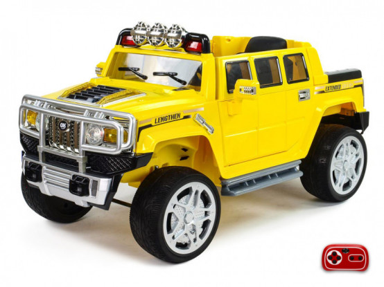 Dětské elektrické autíčko H2 Extender-Lux, žluté